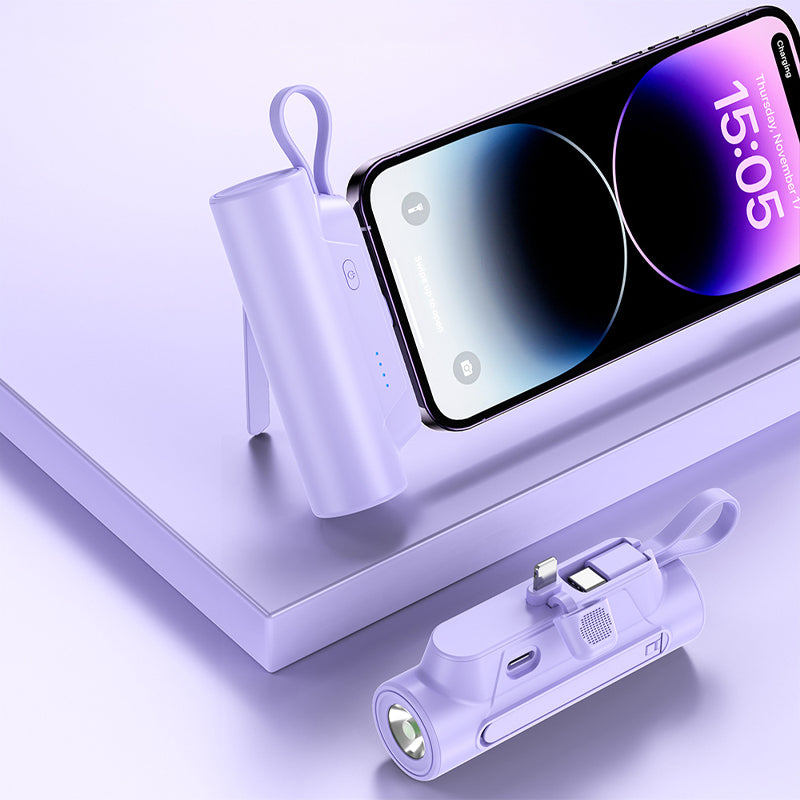 đBegrĂ€nsad tid 40% rabatt - Multifunktionell bĂ€rbar laddare med kabel