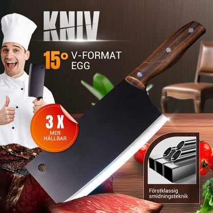 Darth Vader Ultra Sharp 🔥 Aldrig flis eller fläck Professionell kökskniv 💥