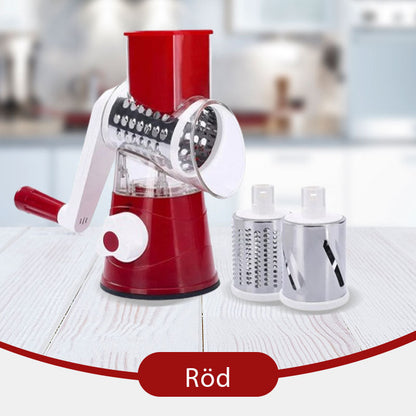 🥕Limiterad tid till halva priset-3 i 1 roterande osthyvel grönsaksrivare