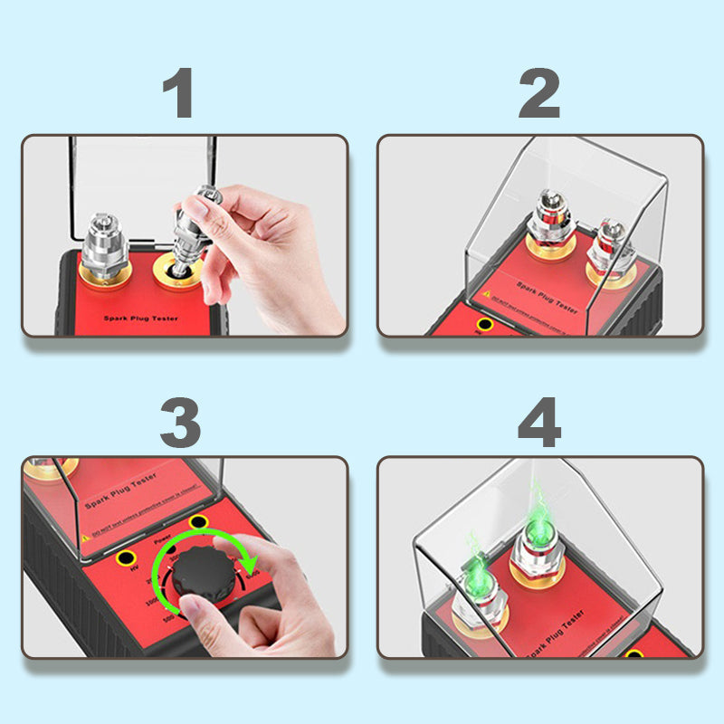 🔥Tändstiftstestare med dubbla testhål