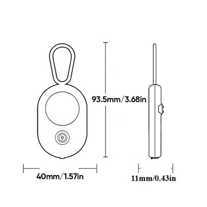 🔥Nya heta produkter🔥Anti-kameradetektorer för hotell och B&B💥Infraröd reflekterande precisionsdetektering + larmsystem + ficklampa