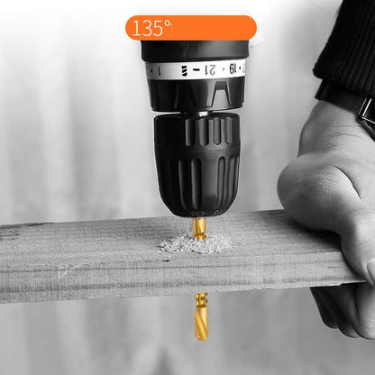 (🔥50% rabatt) - Tillbehör för elverktyg med spiralborr (6 stycken)