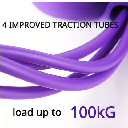 ✨2026 Het rea🔥32 Fitnessmotståndsband - 4 Rör Pedaler Fotledsavdragare