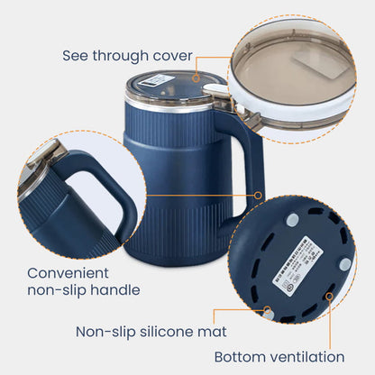 🔥Höghastighets elektrisk pulveriserings- och slipkopp med stor kapacitet