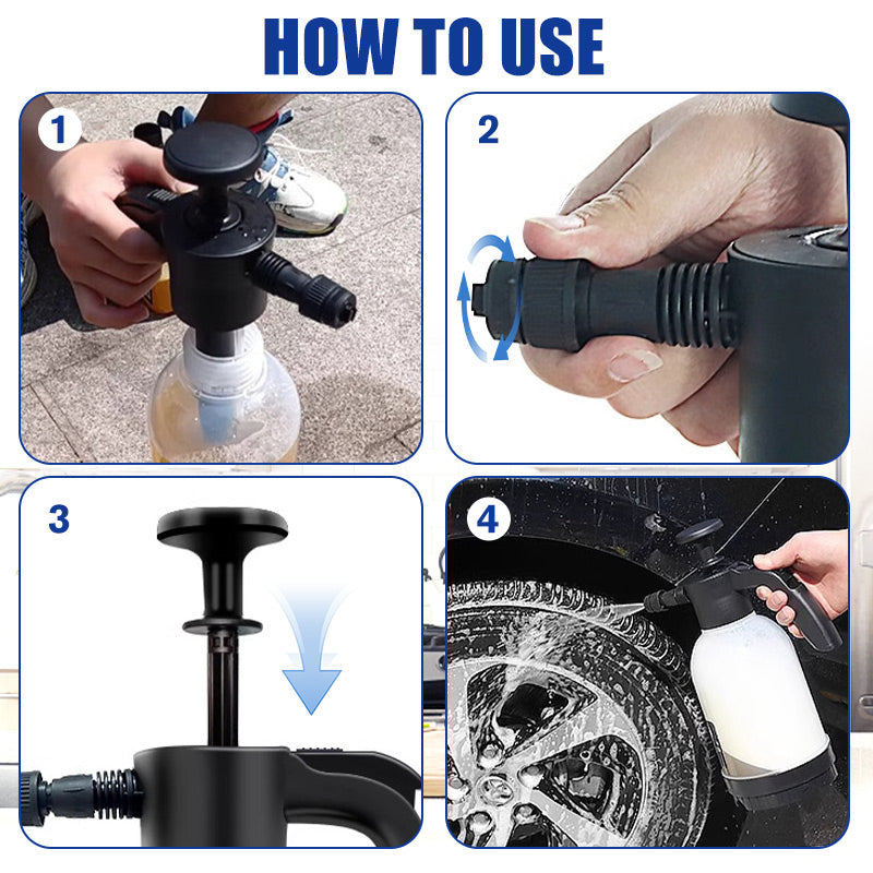 🔥2026 Varm försäljning💦2L pumpskumspruta för rengöring