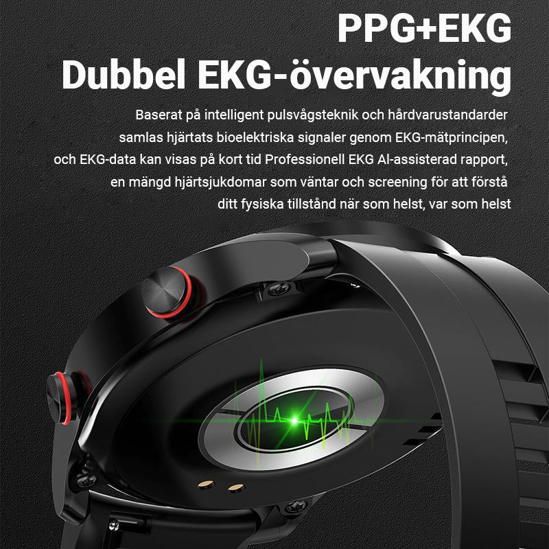 🤖2026 Hot Sale🤖Smart sportklocka för att känna igen hälsotillstånd - realtidsspårning och omfattande hälsoinsikter