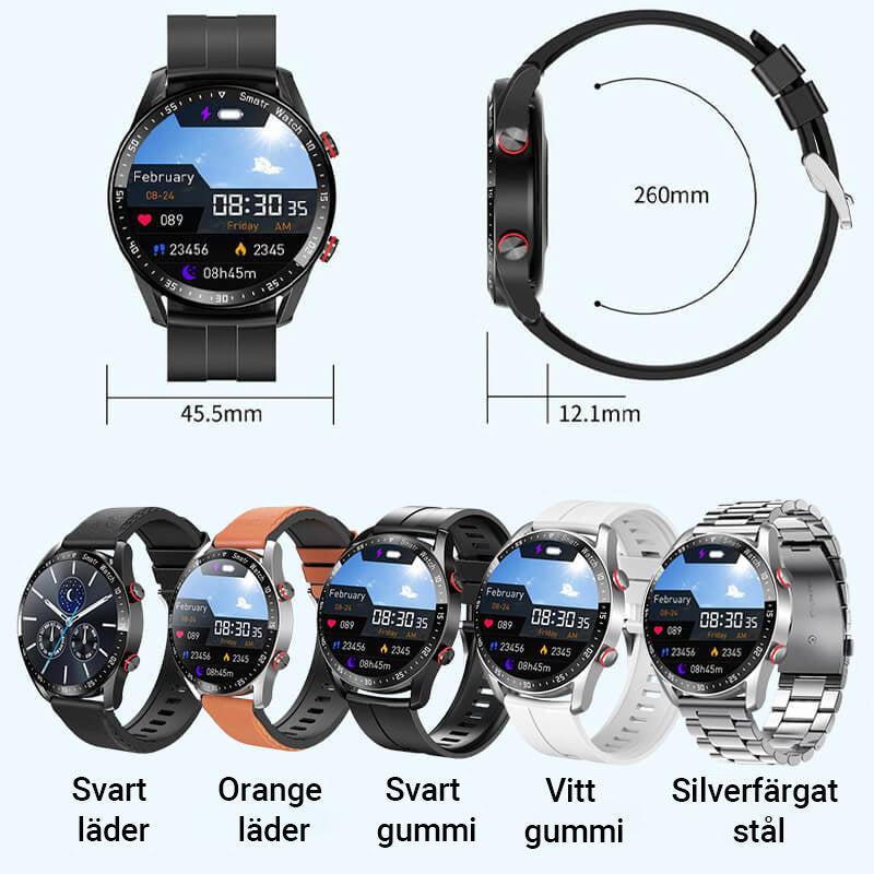 🤖2026 Hot Sale🤖Smart sportklocka för att känna igen hälsotillstånd - realtidsspårning och omfattande hälsoinsikter