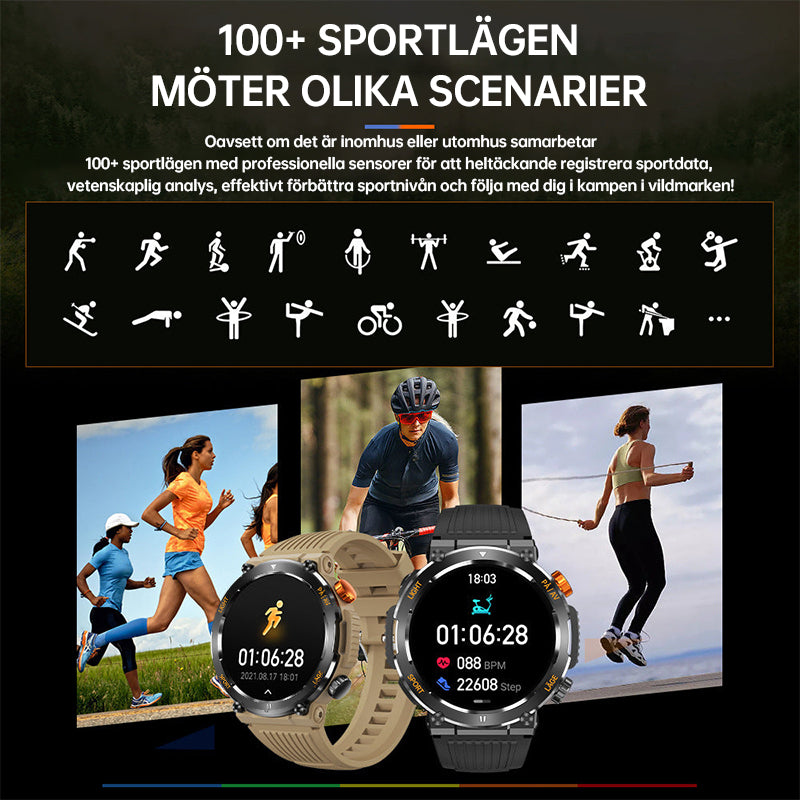 ⌚2026 NYTT🔥Sports Vattentät smartklocka för utomhusbruk（🔖Fri leverans🔥）