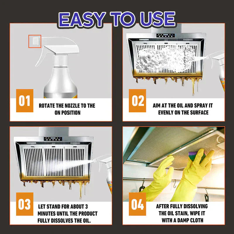 💥Tidsbegränsat erbjudande💥 Multifunktionellt rengöringsskum för köket🔥 Köp 3, få 2 gratis