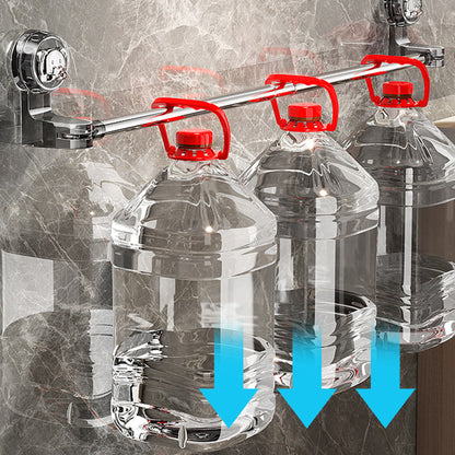 🛁 Light Luxury No-Punch – infällbar handdukshängare med sugkopp✨