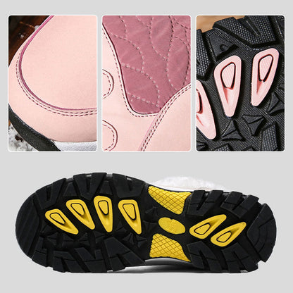 Fri leverans - Kvinnors trendiga utomhusvattentäta snöstövlar