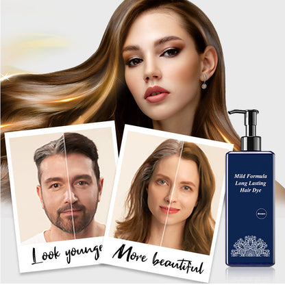 🍀Ren växtbaserad hårfärgkräm 🌿 - skonsam formula med långvarigt resultat 🎉.