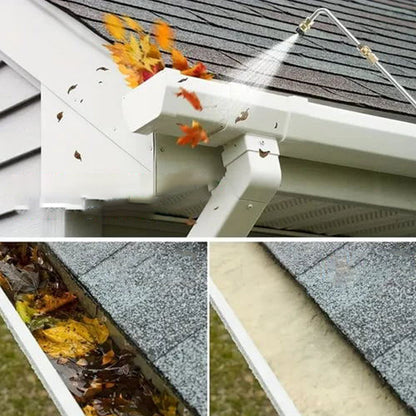 🏡 【PROFFS-TVÄTT】4000 PSI Teleskopisk Högtrycksstav ✨ 3-i-1 Rengöring för Hela Huset – Utan Stege!