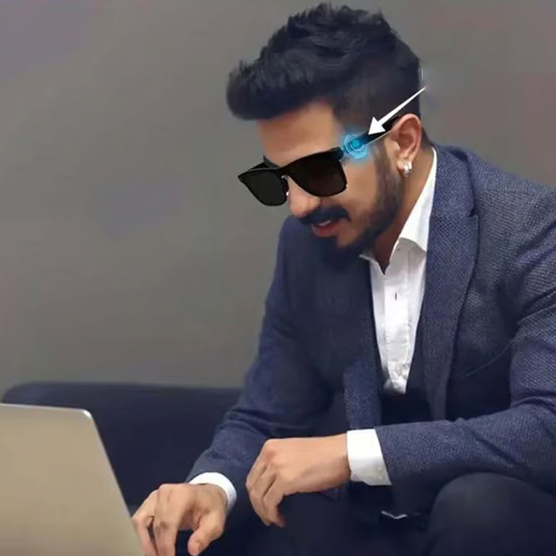 🤖【Bästsäljare 2026!】👓 Smarta AI-glasögon med översättningsfunktion Realtidsöversättning på mer än 100 språk