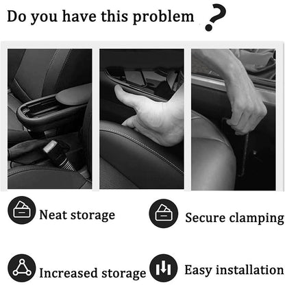 🚘Fyllnad av sätesgap med organisatör för bilen✨